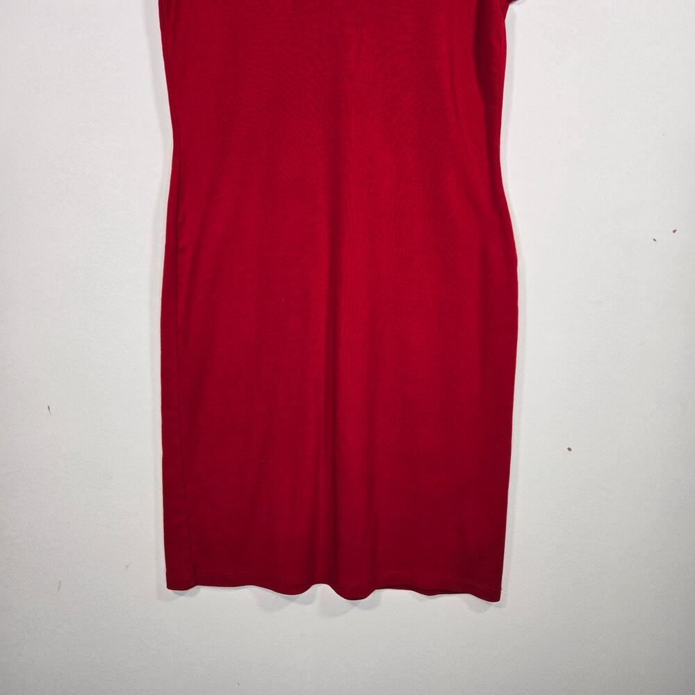 Lauren Ralph Lauren Keyhole Red Dress. Size Medium - Picture 4 of 7